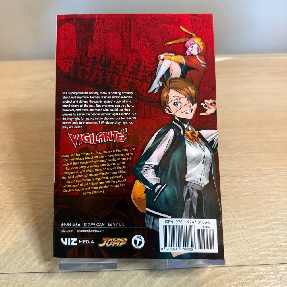 My Hero Academia Vigilantes Vol 2 Manga Hideyuki‎ Furuhashi Betten Court English